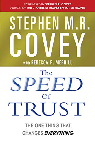 The Speed of Trust Cover