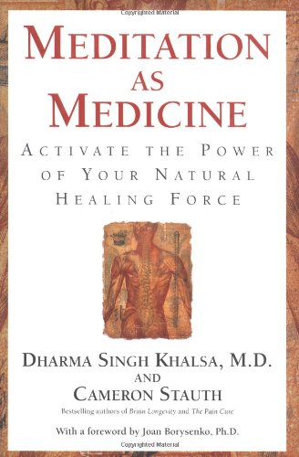 Meditation as medicine Cover