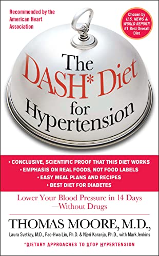 The DASH diet for hypertension Cover