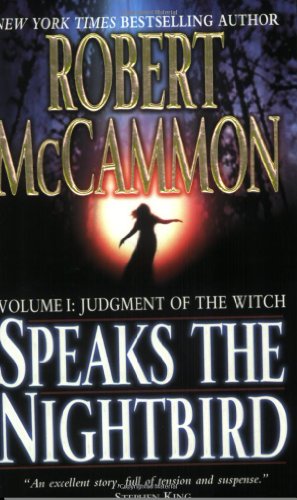 Speaks the Nightbird, Volume I  Cover