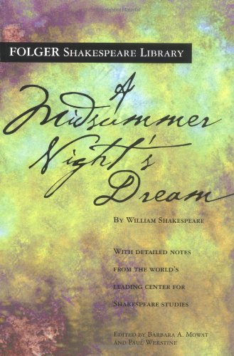 A Midsummer Night's Dream (Folger Shakespeare Library) Cover