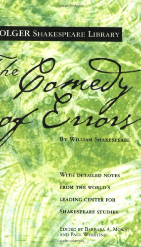 The Comedy of Errors Cover