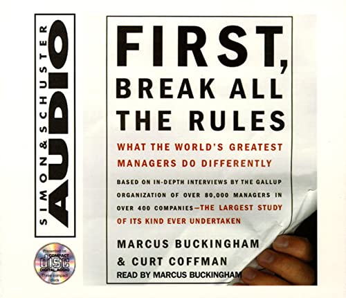 First, Break All The Rules Cover