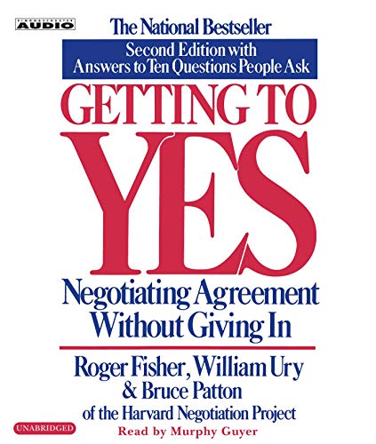 Getting to Yes Cover