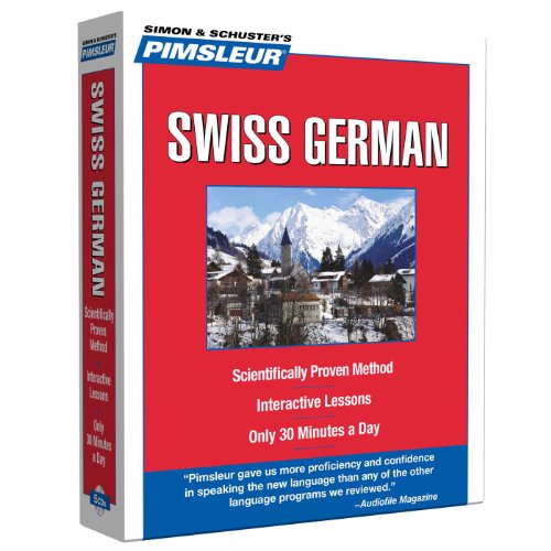 Pimsleur Swiss German Cover