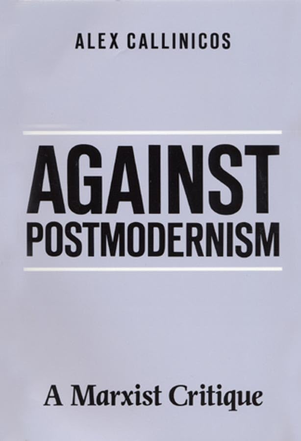Against postmodernism Cover