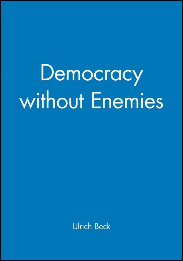 Democracy without enemies Cover