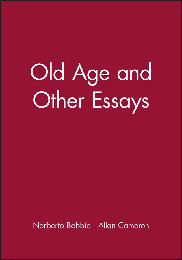 Old Age and Other Essays Cover