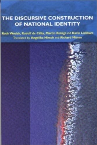 The Discursive construction of national identity Cover