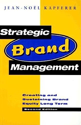 Strategic Brand Management Cover