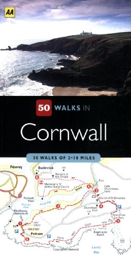 50 walks in Cornwall Cover