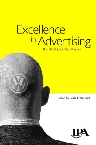 Excellence in advertising Cover