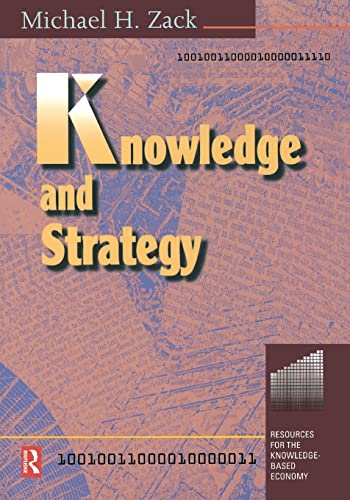 Knowledge and strategy Cover