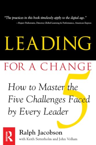 Leading for a change Cover