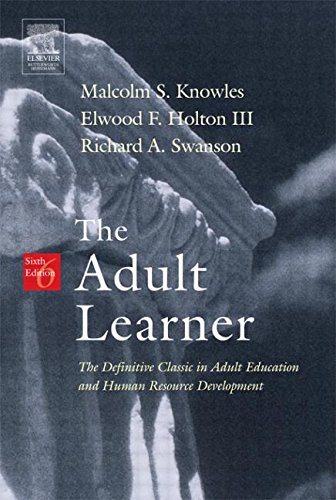 The adult learner Cover