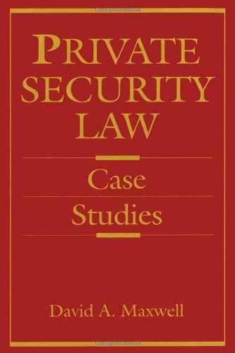 Private security law Cover