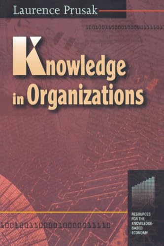 Knowledge in organizations Cover