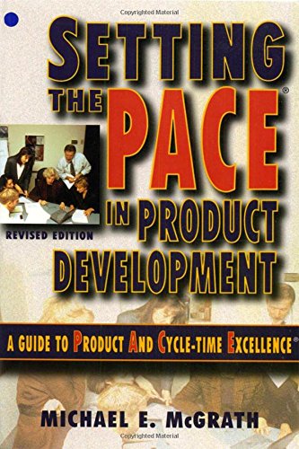 Setting the PACE in product development Cover