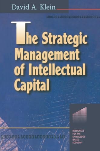The strategic management of intellectual capital Cover