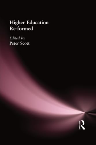 Higher education reformed Cover