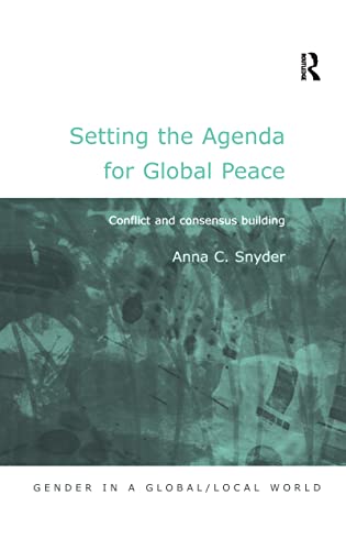 Setting the agenda for global peace Cover