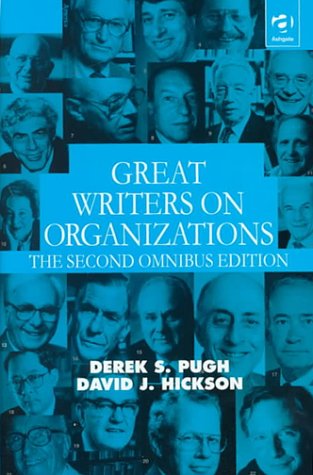 Great writers on organizations Cover
