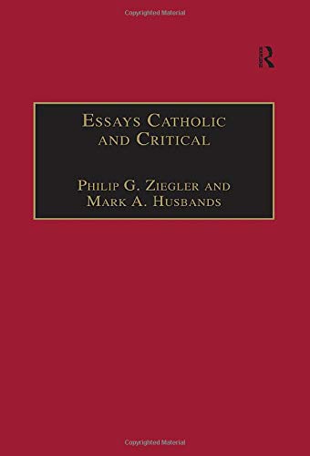 Essays Catholic and Critical Cover