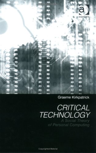 Critical technology Cover