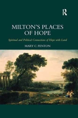 Milton's Places of Hope Cover