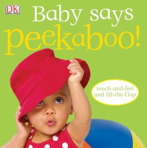 Baby says peekaboo! Cover