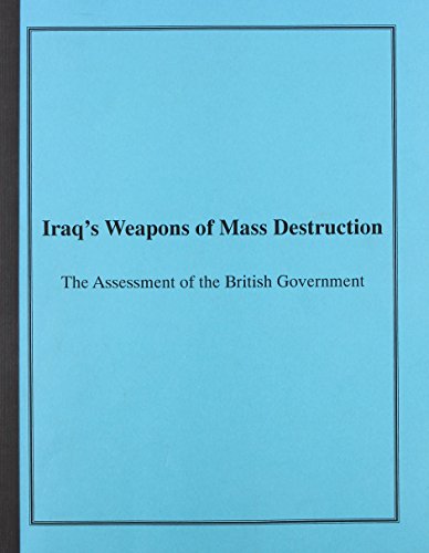 Iraq¬s Weapons of Mass Destruction Cover
