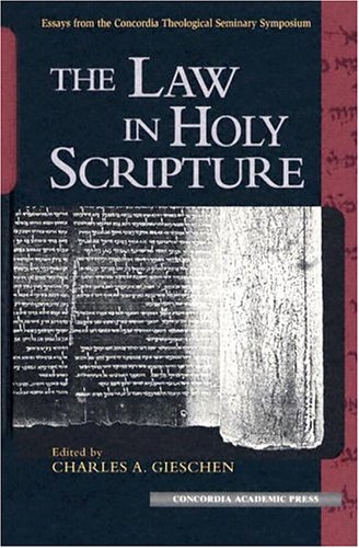 The Law in Holy Scripture Cover