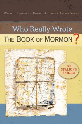 Who really wrote the book of Mormon? Cover