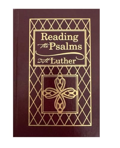 Reading the Psalms with Luther Cover