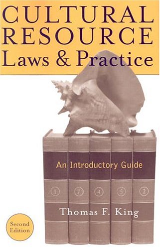Cultural resource laws and practice Cover