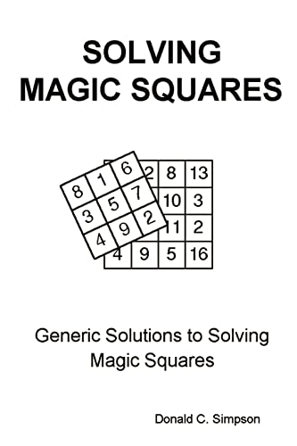 Solving Magic Squares Cover