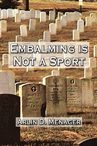Embalming Is Not a Sport Cover