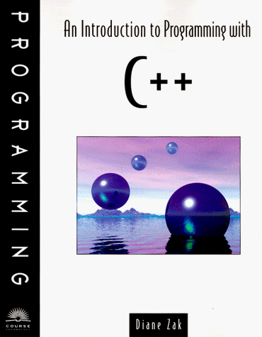 An Introduction to Programming With C++ Cover