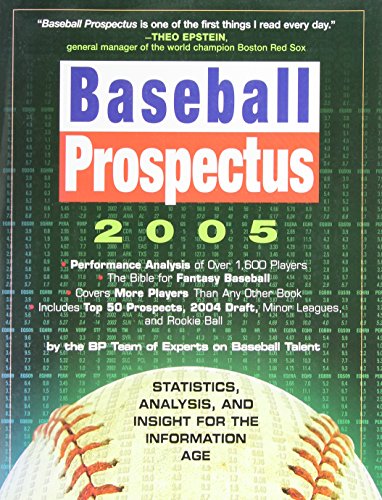 Baseball prospectus 2005 Cover