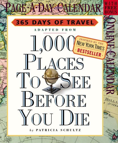 1,000 Places to See Before You Die Calendar 2006 (Page a Day Calendar) Cover