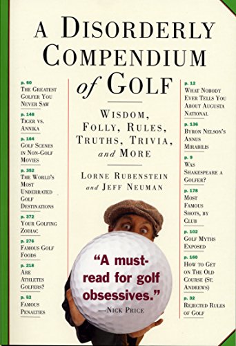 A Disorderly Compendium of Golf Cover
