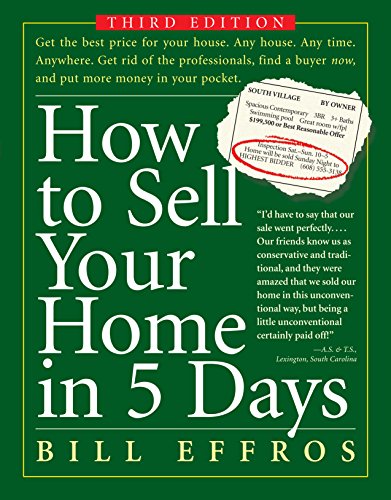 How to sell your home in 5 days Cover