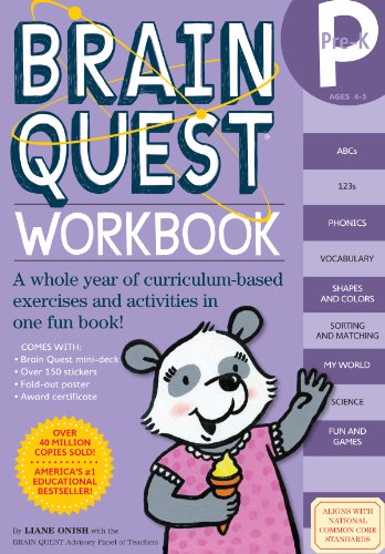 Brain Quest Workbook: Pre-K Poster