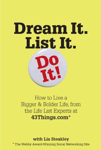 Dream It. List It. Do It! Cover