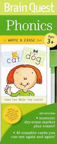 Brain Quest Write & Erase Set: Phonics Poster
