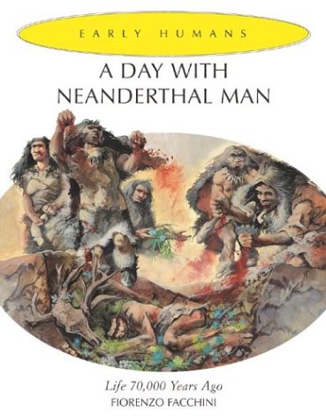 A day with Neanderthal man Cover