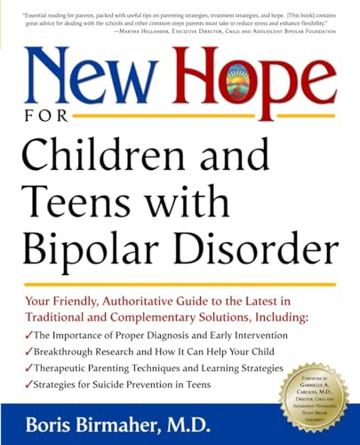 New Hope for Children and Teens with Bipolar Disorder Cover