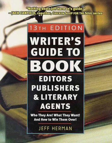 Writer's Guide to Book Editors, Publishers, and Literary Agents Cover
