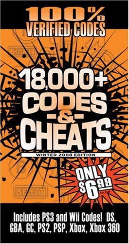 Codes & Cheats Winter 2008 (100% Verifed Codes): Prima Games Code Book (Codes & Cheats) (Codes & Cheats) Cover