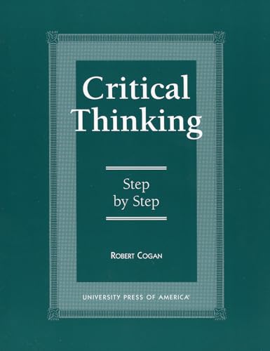 Critical thinking Cover